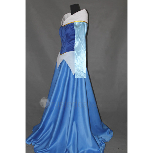 blue dress for baby girl Color changing aurora Dress Cosplay costume – MJcostume