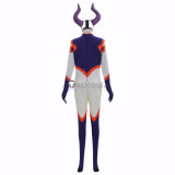 Boku no Hero Academia Mount Lady Yu Takeyama Purple White Jumpsuit Cosplay Costumes