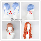 Fire Emblem Three Houses Annette Marianne Orange Blue Cosplay Wig