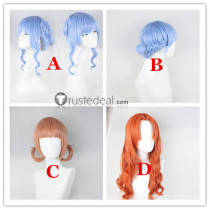 Fire Emblem Three Houses Annette Marianne Orange Blue Cosplay Wig