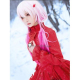 Guilty Crown YUZURIHA INORI Wine Red Cosplay Costume