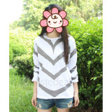 A Certain Magical Index Accelerator White Gray T-shirt Cosplay Costume