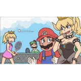 Super Mario Bros Bowsette Princess Bowser Black Lace Cosplay Costume 2