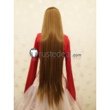 YuGiOh Seto Kaiba Card Kaibaman Kaiba Mokuba Blue Long Light Brown Cosplay Wig