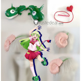 Mairimashita Iruma kun Clara Valac Horns Tail Cosplay Props Accessories