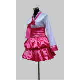 League of Legends Dynasty Ahri Red Beautiful Cosplay Costume