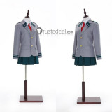 Boku no Hero Academia Asui Tsuyu Uraraka Ochako Nejire School Girls Uniform Cosplay Costumes