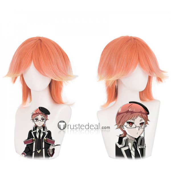 Oushitsu Kyoushi Heine The Royal Tutor Heine Wittgenstein Orange Gradient Cosplay Wig