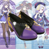 Genshin Impact Qiqi Keqing Paimon Klee Noelle Cosplay Shoes Boots