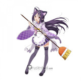 Sword Art Online SAO/ALO Asuna Suguha Yuuki Silica Maid Cosplay Costume