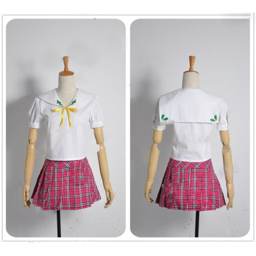 Hentai Ouji To Warawanai Neko Tsutsukakushi Tsukiko and Azuki Azusa School Cosplay Costume