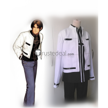 The King of Fighters Kyo Kusanagi White Jacket Cosplay Costume 2