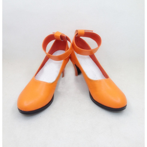 Sailor Moon Aino Minako Sailor Venus Orange Cosplay Shoes