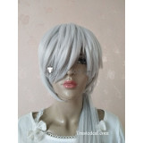 Black Butler Kuroshitsuji Charles Grey Silver White Cosplay Wig