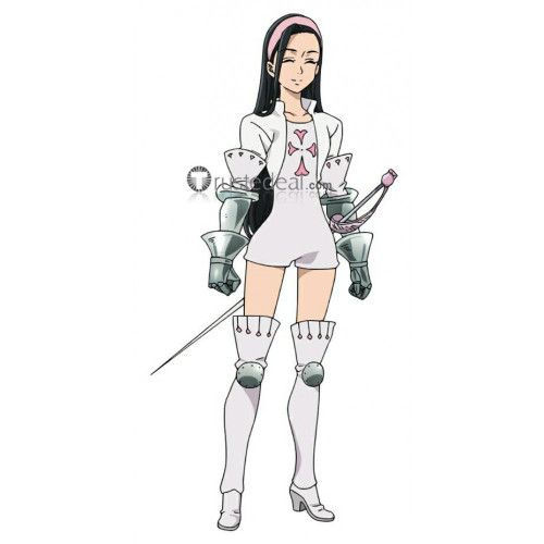 Nanatsu no Taizai Guila White Cosplay Shoes Boots