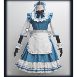 Bungou Stray Dogs Mayoi Inu Kaikitan Tales of the Lost Izumi Kyouka Nakajima Atsushi Blue White Maid Rabbit Cosplay Costumes