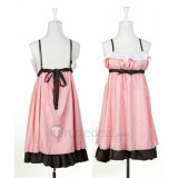 Sword Art Online Asuna Pink Chiffon Pyjamas Cosplay Costume