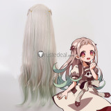Jibaku Shounen Hanako kun Yashiro Nene Hanako Minamoto Kou Black Blonde Cosplay Wig