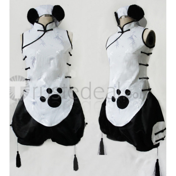 Vocaloid Zhiyu Moke Panda Cosplay Costume