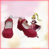 Hunter X Hunter Biscuit Krueger Red Black Cosplay Shoes Boots