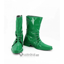 JOJO Anthonio Zeppeli Green Cosplay Shoes