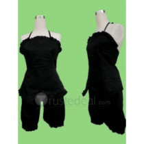 K-On! Tainaka Ritsu Black Cosplay Costume