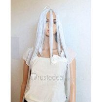 Deadman Wonderland Shiro Long White Cosplay Wigs