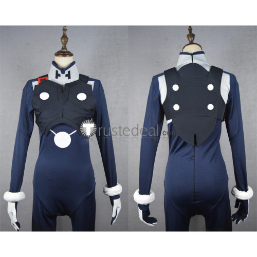 Darling in the Franxx Hiro Code 016 Pilots Battle Blue Jumpsuit Bodysuit Cosplay Costume