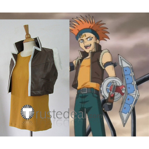 Yu-Gi-Oh! 5D's Crow Hougan Cosplay Costume 2