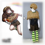 Super Danganronpa Another 2 Iroha Nijiue Cosplay Costume
