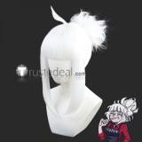 Helltaker Lucifer Pandemonica Malina White Cosplay Wigs