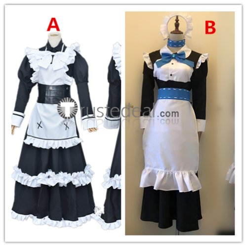 Overlord Pleiades Six Stars Yuri Alpha Narberal Gamma Maid Cosplay Costumes