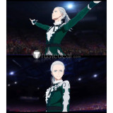 Yuri on Ice THE MOVIE ICE ADOLESCENCE Victor Viktor Nikiforov Young Long Ponytail Gray Lace Front Cosplay Wig