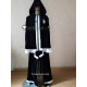 Black Rock Shooter BRS Male Black Velour Hoodie Uniform Cosplay Costume 3