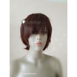 Street Fighter SAKURA Short Brown Cosplay Wig
