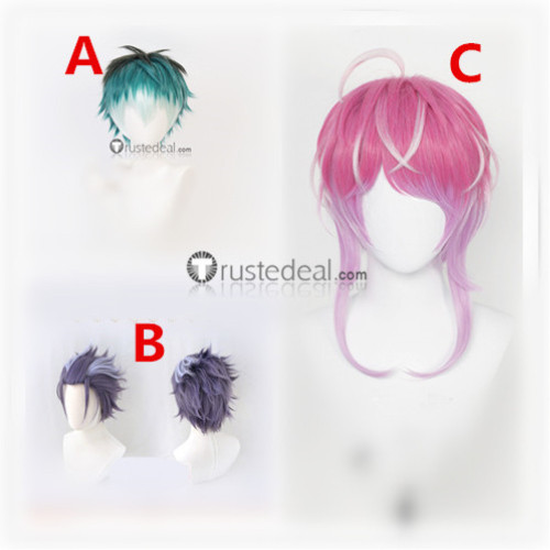 Hypnosis Microphone Division Rap Battle Tsutsujimori Rosho Sasara Nurude Amemura Ramuda Cosplay Wigs