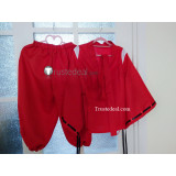 Inuyasha Inu-Yasha Kids Red Cosplay Costume