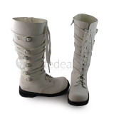 Flats Heel Sweet White Lolita Boots