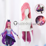 League of Legends Seraphine Pink Purple Blue Cosplay Wigs