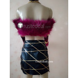 Commssion League of Legends KDA Skins Akali KaiSa Ahri Evelynn Cosplay Costumes Shoes