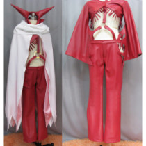 One Piece Sadie White and Red Cosplay Costume