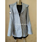 Death Note Misa Amane Manga Cover Stripe Punk Jacket Cosplay Costume