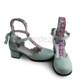 Light Green Classic Lolita Sandals