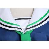 Kurokos Basketball Seirin Girl Blue Uniform Cosplay Costume