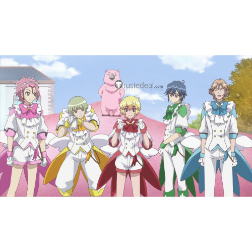 Binan Koukou Chikyuu Bouei Bu Love Battle En Yumoto Atsushi Io Ryuu Cosplay Costume