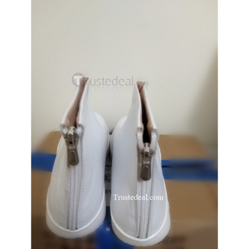Devilman Crybaby Ryo Asuka White Cosplay Shoes Boots