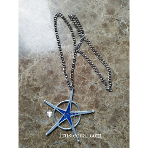 Bleach Uryuu Ishida Quincy Star Necklace Cosplay Accessory