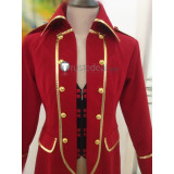 Kaizoku Sentai Gokaiger Gokai Captain Marvelous Ryota Ozawa Red Black Jacket Cosplay Costumes