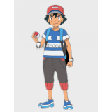 Pokemon Sun and Moon Ash Ketchum Cosplay Costume 5