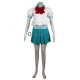 Full Metal Panic! Kaname Chidori White Green Summer Uniform Cosplay Costume